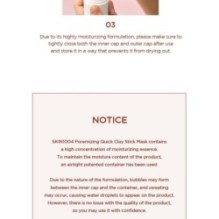 SKIN 1004 - Madagascar Centella Poremizing Quick Clay Stick Mask