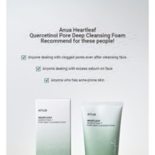 Anua - Heartleaf Quercetinol Pore Deep Cleansing Foam