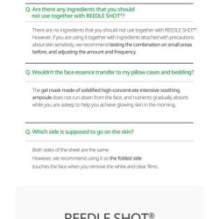 VT - Reti-A Reedle Shot 100 2Step Hydrogel Mask