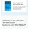 VT - Hydrop Reedle Shot 100hL 2Step Hydrogel Mask Set
