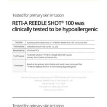 VT - Reti-A Reedle Shot 100 2Step Hydrogel Mask Set