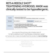 VT - Reti-A Reedle Shot 100 2Step Hydrogel Mask Set
