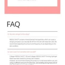 VT - Collagen Reedle Shot 100 2Step Hydrogel Mask Set