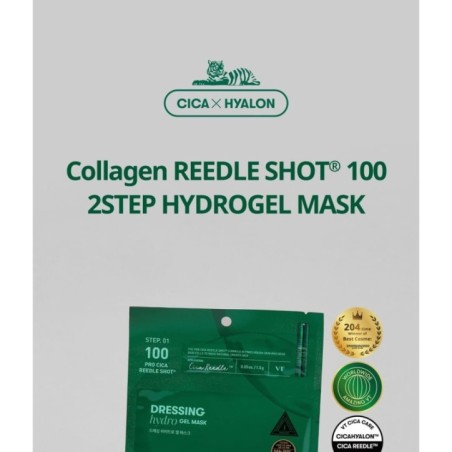 VT - Pro Cica Reedle Shot 100 2Step Hydrogel Mask Set