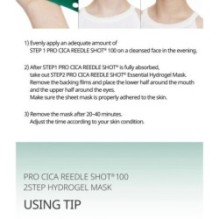 VT - Pro Cica Reedle Shot 100 2Step Hydrogel Mask Set