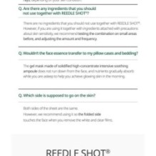 VT - Pro Cica Reedle Shot 100 2Step Hydrogel Mask Set