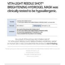 VT - Vita-light Reedle Shot 100 2Step Hydrogel Mask