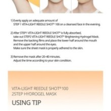 VT - Vita-light Reedle Shot 100 2Step Hydrogel Mask