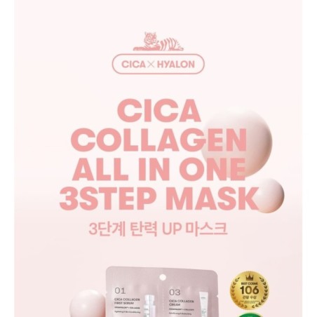 VT - Cica Collagen All In One 3step Mask