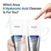 Anua - 8 Hyaluronic Acid Moisturizing Gentle Gel Cleanser