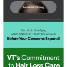 VT - PDRN Reedle Shot Hair Ampoule 100dL