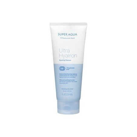 MISSHA - Super Aqua Ultra Hyalron Foaming Cleanser