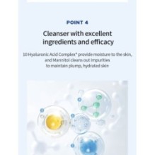 MISSHA - Super Aqua Ultra Hyalron Foaming Cleanser