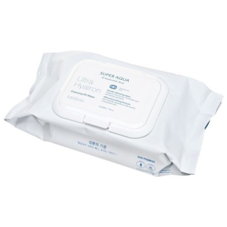 MISSHA - Super Aqua Ultra Hyalron Cleansing Oil Wipes