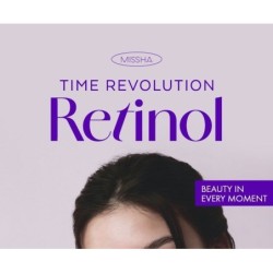 MISSHA - Time Revolution Retinol 1000 Shot 2 Step Solution Mask