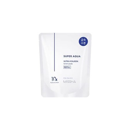 MISSHA - Super Aqua Ultra Hyalron Toner Pads Refill Only