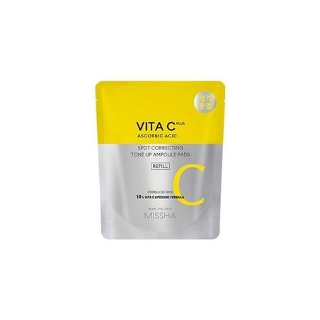 MISSHA - Vita C Plus Spot Correcting Tone Up Ampoule Pads Refill Only