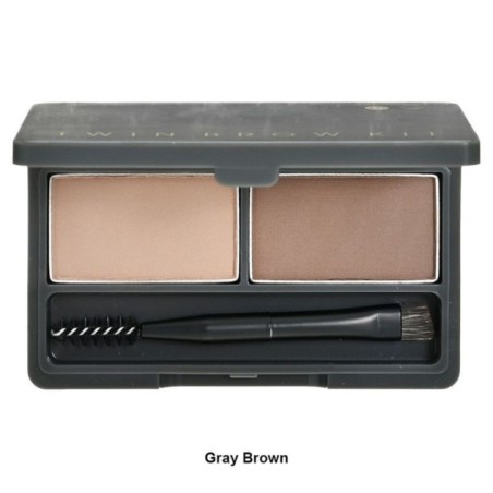 MISSHA - Twin Brow Kit (Gray Brown)