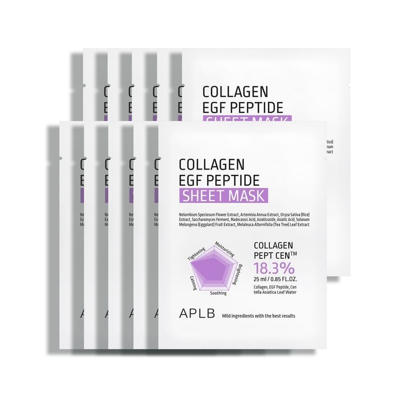 APLB - Collagen EGF Peptide Sheet Mask Set
