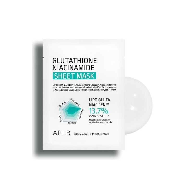 APLB - Glutathione Niacinamide Sheet Mask