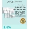 APLB - Glutathione Niacinamide Skin 4 Types Sachet Set