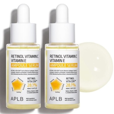 APLB - Retinol Vitamin C Vitamin E Ampoule Serum Set