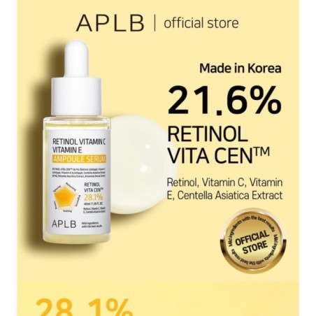 APLB - Retinol Vitamin C Vitamin E Ampoule Serum Set