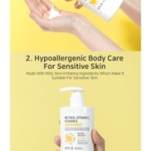 APLB - Retinol Vitamin C Vitamin E Body Lotion