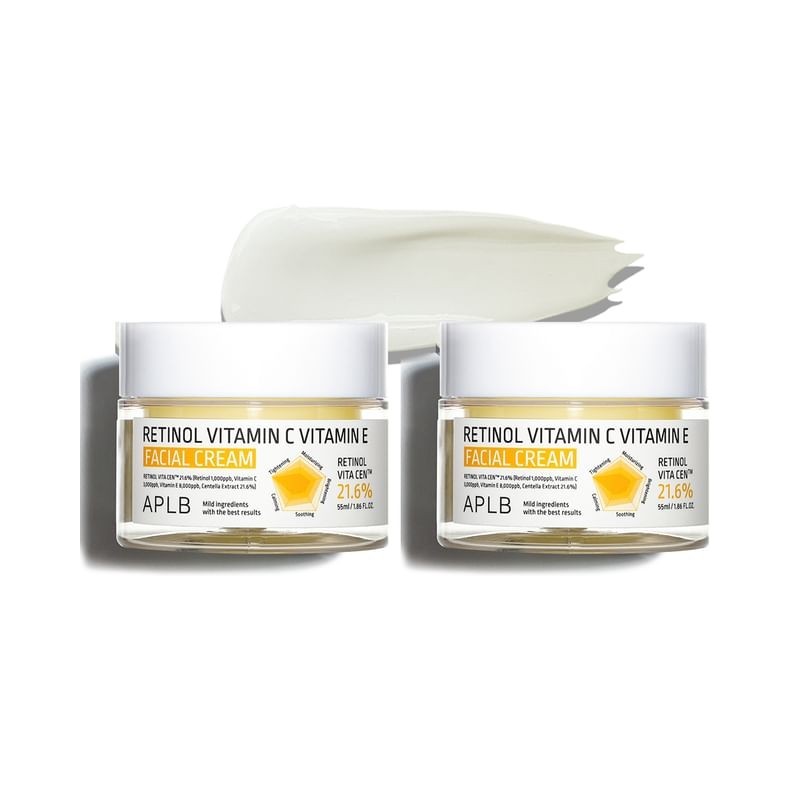 APLB - Retinol Vitamin C Vitamin E Facial Cream Set