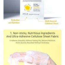 APLB - Retinol Vitamin C Vitamin E Sheet Mask Set