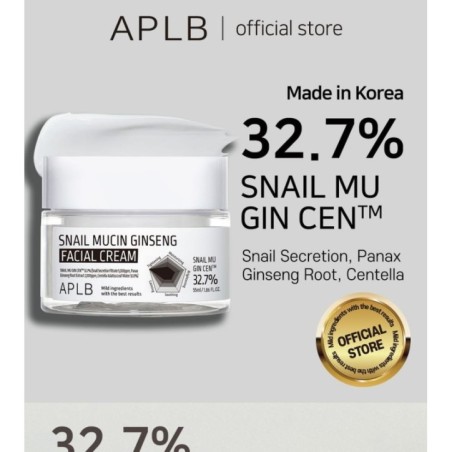 APLB - Snail Mucin Ginseng Facial Cream Set