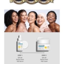 APLB - Spicule Retinol Shot 180 Cream Set