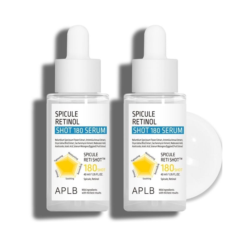 APLB - Spicule Retinol Shot 180 Serum Set